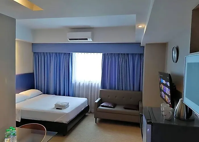 호텔 Deluxe @ Sta.lucia East Grand Mall - & Residences 마닐라